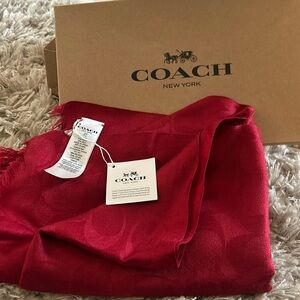 NWT Coach scarf.